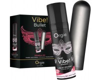 Набор Orgie Vibe Bullet со съедобным интимным гелем с возбуждающим эффектом вибрации и вибропулей