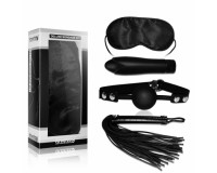Набор Deluxe Bondage Kit (маска, мини-вибратор, плеть, кляп-шар) 
