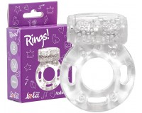 Эрекционное виброкольцо Rings Axle-Pin White