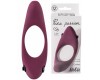 Эрекционное кольцо с двойной вибростимуляцией Pure Passion Lunar Wine Red