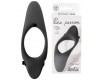 Эрекционное кольцо с двойной вибростимуляцией Pure Passion Stardust Black