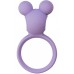 Эрекционное кольцо Emotions Minnie Purple с отверстием для вибропули