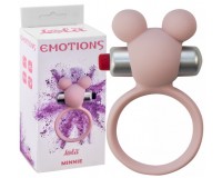 Эрекционное виброкольцо Emotions Minnie Light Pink