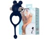 Эрекционное кольцо с вибрацией и хвостиком Jos Mickey