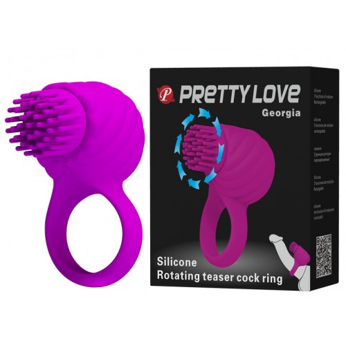 Эрекционное кольцо с ротацией Pretty Love Georgia Эрекционное кольцо с ротацией Pretty Love Georgia