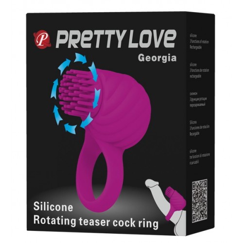 Эрекционное кольцо с ротацией Pretty Love Georgia Эрекционное кольцо с ротацией Pretty Love Georgia