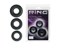 Набор из трех разных эрекционных колец Ring