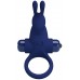 Эрекционное виброкольцо Pretty Love Vibrant Penis Ring I с клиторальным стимулятором синее