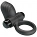 Эрекционное виброкольцо Pretty Love Vibrant Penis Ring Adrien черное