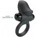 Эрекционное виброкольцо Pretty Love Vibrant Penis Ring Adrien черное