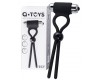Лассо на пенис с клиторальным вибростимулятором Toyfa A-toys