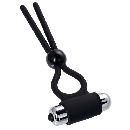 Лассо на пенис с клиторальным вибростимулятором Toyfa A-toys Лассо на пенис с клиторальным вибростимулятором Toyfa A-toys