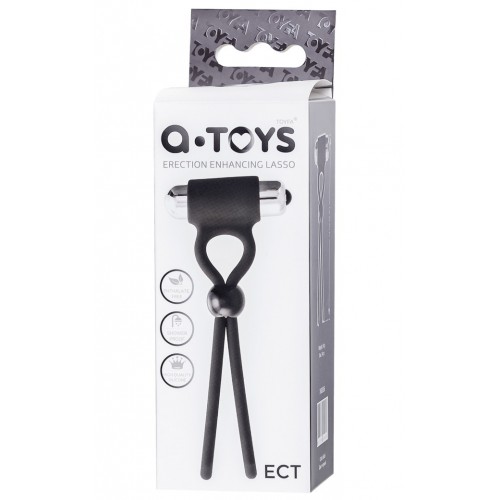 Лассо на пенис с клиторальным вибростимулятором Toyfa A-toys Лассо на пенис с клиторальным вибростимулятором Toyfa A-toys