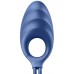 Эрекционное кольцо-лассо с вибрацией Satisfyer Swordsman синего цвета