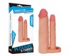 Удлиняющая насадка для двойного проникновения Pleasure X Tender Double Penis Sleeve +5 см