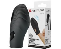 Рельефная вибронасадка на палец Pretty Love Lich