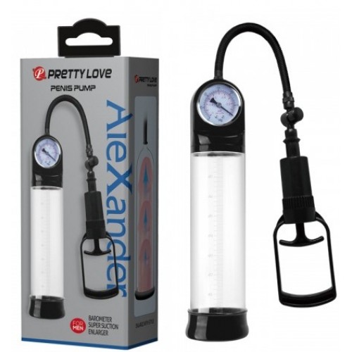 Вакуумная помпа с манометром Pretty Love AleXander Вакуумная помпа с манометром Pretty Love AleXander