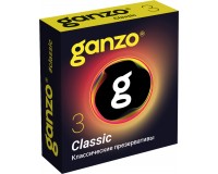 Презервативы Ganzo №3 Classic классические с обильной смазкой