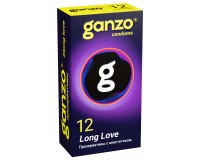 Презервативы Ganzo №12 Long Love с анестетиком