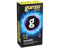 Презервативы Ganzo №12 Invisible супертонкие с обильной смазкой