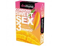 Оральные презервативы Domino Sweet Sex Манго 3 шт