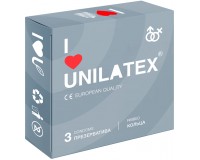 Ребристые презервативы Unilatex Ribbed 3 шт