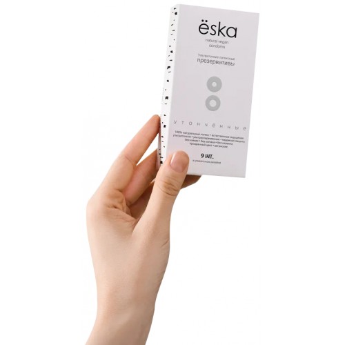 Набор ультратонких латексных презервативов Ёska 9 шт Набор ультратонких латексных презервативов Ёska 9 шт