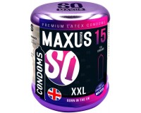 Презервативы Maxus №15 XXL в металлическом кейсе