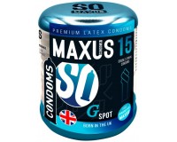 Презервативы Maxus №15 G spot в металлическом кейсе