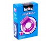 Виброкольцо с презервативом Luxe Vibro Бешеная Гейша 1 шт