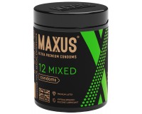 Презервативы в пластиковом кейсе Maxus №12 Mixed микс