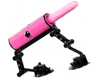 Компактная секс-машина с функцией нагрева Pink-Punk MotorLovers