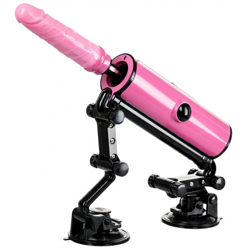 Компактная секс-машина с функцией нагрева Pink-Punk MotorLovers Компактная секс-машина с функцией нагрева Pink-Punk MotorLovers