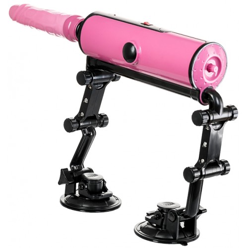 Компактная секс-машина с функцией нагрева Pink-Punk MotorLovers Компактная секс-машина с функцией нагрева Pink-Punk MotorLovers