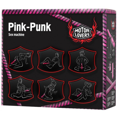 Компактная секс-машина с функцией нагрева Pink-Punk MotorLovers Компактная секс-машина с функцией нагрева Pink-Punk MotorLovers