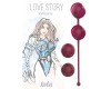 Набор вагинальных шариков Love Story Valkyrie Wine Red