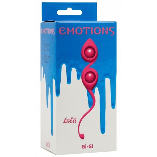 Вагинальные шарики Emotions Gi-Gi Pink Вагинальные шарики Emotions Gi-Gi Pink
