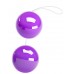 Анально-вагинальные шарики Twins Ball фиолетовые