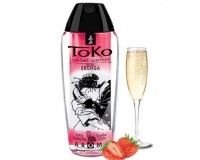 Гель-смазка на водной основе с ароматом клубники с шампанским Shunga Aroma Champagne/Strawberry 165 мл