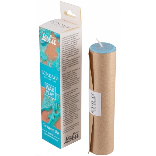 Низкотемпературная свеча для Wax Play Bondage To Warm Up 80 гр Низкотемпературная свеча для Wax Play Bondage To Warm Up 80 гр