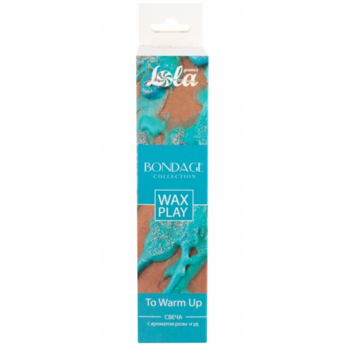 Низкотемпературная свеча для Wax Play Bondage To Warm Up 80 гр Низкотемпературная свеча для Wax Play Bondage To Warm Up 80 гр