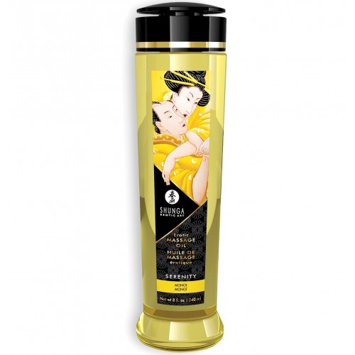 Массажное масло Shunga Erotic Serenity с ароматом монои 240 мл Массажное масло Shunga Erotic Serenity с ароматом монои 240 мл