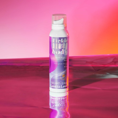 Шипучая пена для массажа Love to Love Tickle My Body Моной 150 мл Шипучая пена для массажа Love to Love Tickle My Body Моной 150 мл