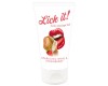 Съедобный массажный гель с ароматом клубники c шампанским Lick It Erotic Massage Gel 50 мл