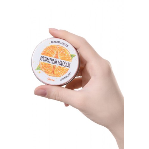 Массажная свеча Yovee цитрусовый массаж с ароматом мандарина 30 мл Массажная свеча Yovee цитрусовый массаж с ароматом мандарина 30 мл