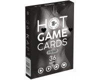 Эротические игральные карты Hot Game Cards Нуар 36 карт 18+