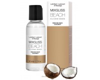 Смазка на силиконовой основе с ароматом кокоса MixGliss Beach Noix de Coco Coconut 50 мл