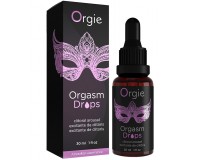 Возбуждающие капли для клитора Orgie Orgasm Drops с разогревающим эффектом 30 мл