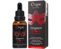 Съедобный клиторальный гель с возбуждающим эффектом Orgie Orgasm Drops Kissable 30 мл
