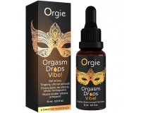 Возбуждающие капли для клитора Orgie Orgasm Drops Vibe с эффектом вибрации 15 мл